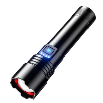 Picture of KH-W510 Zoomable Super Bright Flashlight with Type-C Charging – Built for Power & Performance!