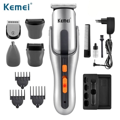 Picture of Kemei KM-680A 8-in-1 Grooming Kit – Premium Hair Clipper & Trimmer