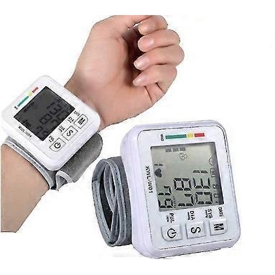 Picture of Wrist Type Electronics Blood Pressure Monitor with heart rate monitor digital