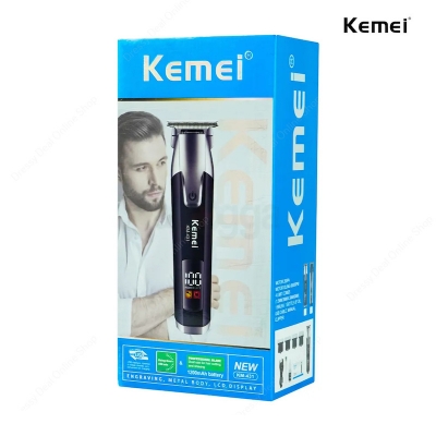 Picture of Kemei KM-431 Rechargeable LCD Screen Professional Hair Trimmer for Men