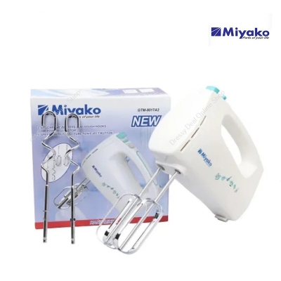 Picture of Miyako New Hand Mixer & Egg Beater GTM-8017A2 - 300 Watt - White