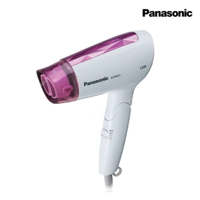 Picture of Panasonic EH-ND21 Foldable Hair Dryer with Cool Air and Quick Dry Nozzle 1200 Watts