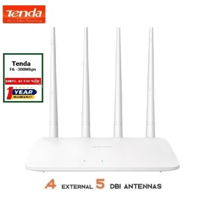 Picture of Tenda F6 Wireless N300 4 antena Home wifi Router 300Mbps