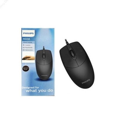 Picture of Philips M234 USB Wired Optical computer mouse
