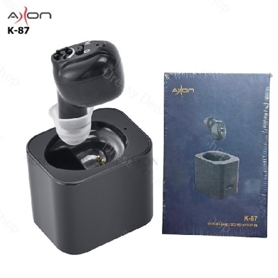 Picture of Axon K-87 Digital Hearing Device Rechargeable Single Ear Adjustable Volume Hearing Aid