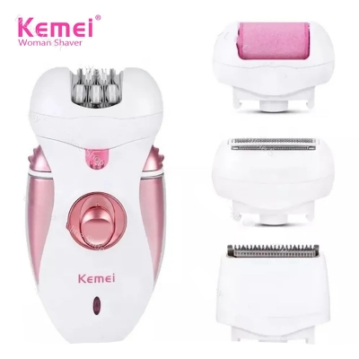 Picture of Kemei KM-2530 Epilator, Lady Shaver, & FootCare 4 in 1 Beauty Tools treatment for Women