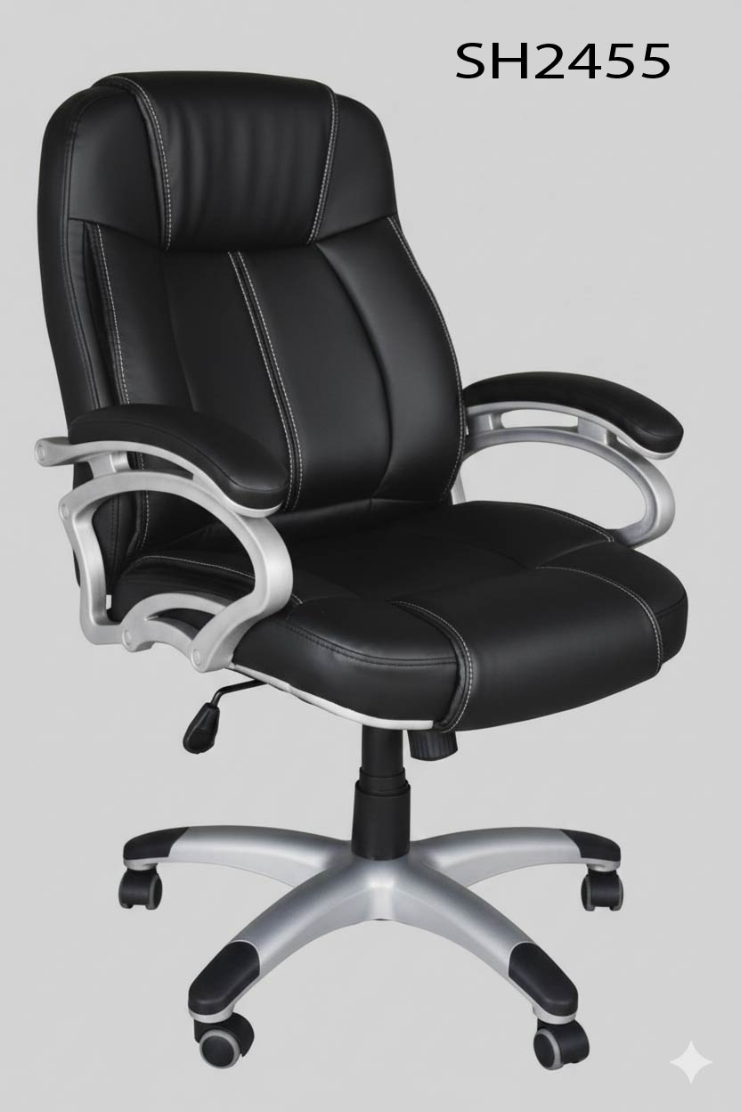 Picture of Premium Office Chair with Full SS Body | Strong & Stylish Design