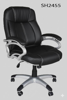 Picture of Premium Office Chair with Full SS Body | Strong & Stylish Design
