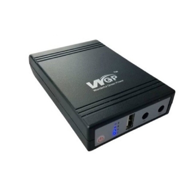 Picture of WGP Mini UPS DC UPS 5V-9V-12V Volt Output for Router, Onu, CC Camera with 10400mah Battery and 1 year warranty
