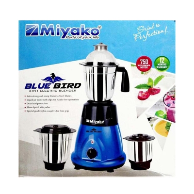 Picture of Miyako Blue Bird All Purpose Mixer Grinder Blender Machine 750 watt