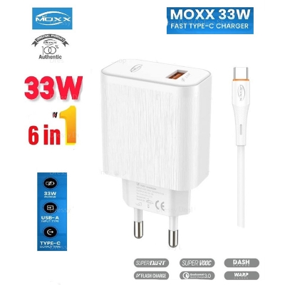 Picture of Moxx MC-33 Type C 33watt  Super Fast Charger For DASH WRAP DART TURBO CHARGE  With Warranty