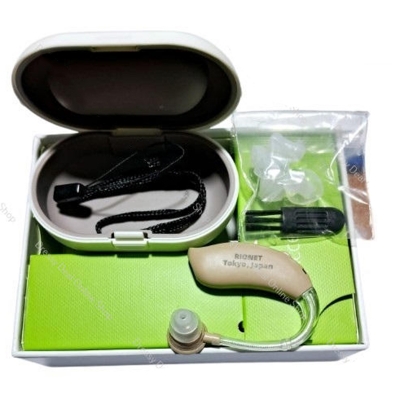 Picture of Rionet Rechargable Hearing Aid Sound Amplifier Bte system Hearing Aid with charger