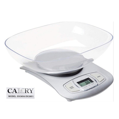 Picture of CAMRY EK3650/EK3651 Digital Electronic Kitchen Weight Scale- 5 kg