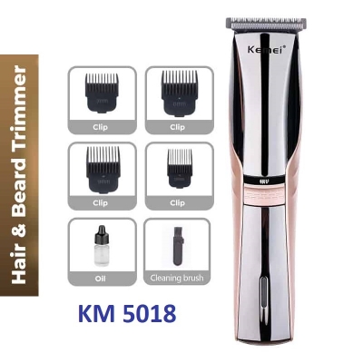 Picture of Kemei Km-5018 Multifunction Waterproof Hair Clipper & Beard Trimmer