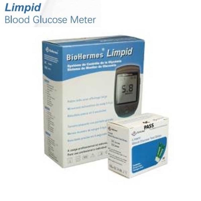 Picture of BioHermes Limpid Blood glucose monitoring Meter with 10 test strips