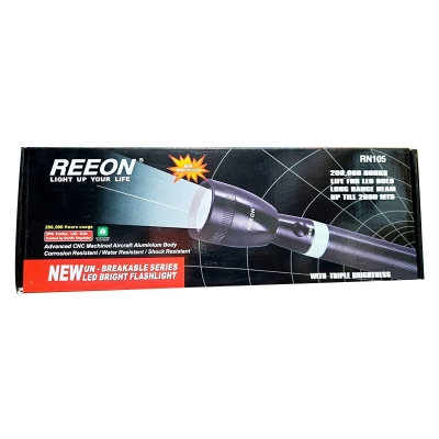 Picture of Reeon RN-105 Rechargable Alluminium body Flashlight torch light