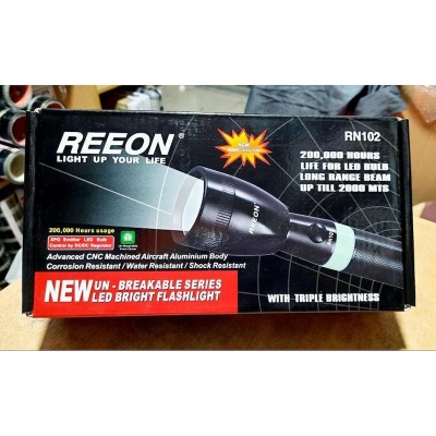 Picture of Reeon RN-102 Rechargable Alluminium body Flashlight torch light