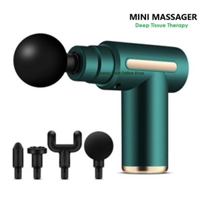 Picture of Portable mini massager deep tissue Therapy to relieve muscle soreness, used for athletes, percussion muscle massager and back massager
