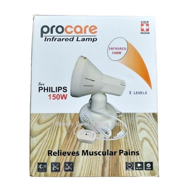 Picture of Procare Infrared Heating IRR Lamp with 3 speed reulator for Relives Muscular Pain-150 watt