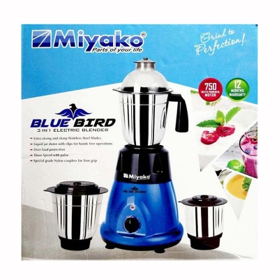 Picture of Miyako Blue Bird Multi Purpose Mixer Grinder Blender Machine 750 watt