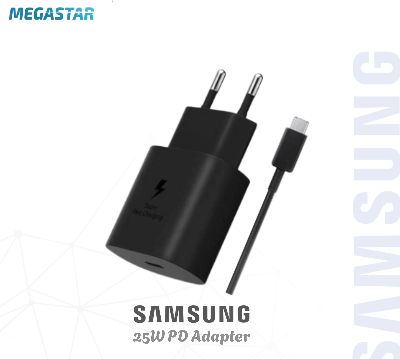Picture of Samsung 25W PD Charger / Power Adapter with Cable Black