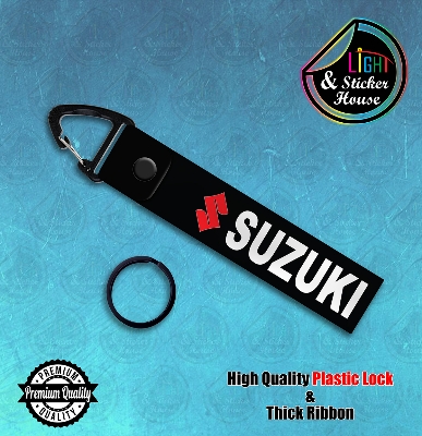 Picture of Key ring For Bike user ---- S_Suzuki ---- Premium Quality & Plastic lock (Attachable to keys for bike, car, bag, home, and office keys)