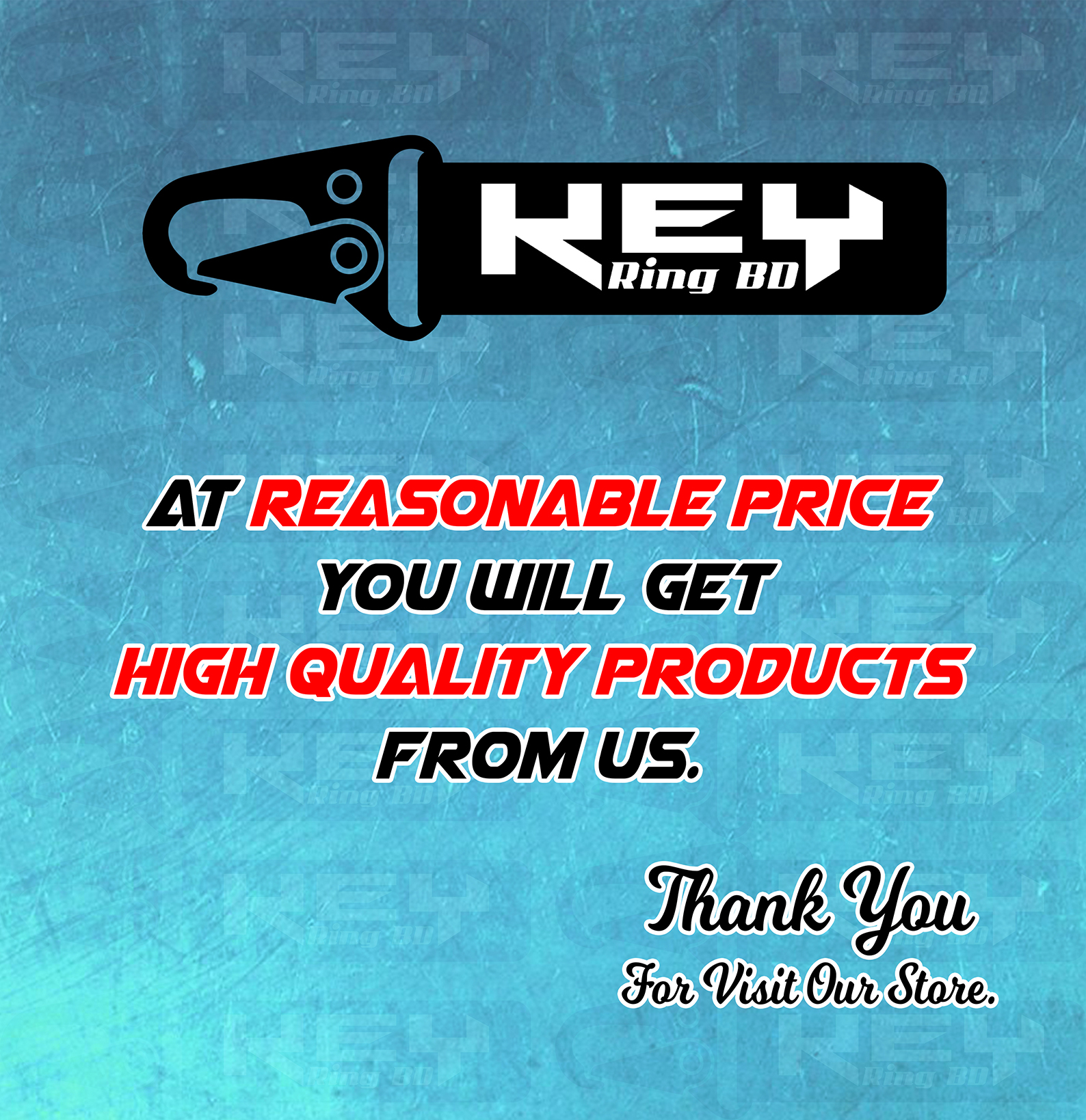 Picture of Key ring For Bike user ---- Launch Key ---- Premium Quality & Plastic lock (Attachable to keys for bike, car, bag, home, and office keys)