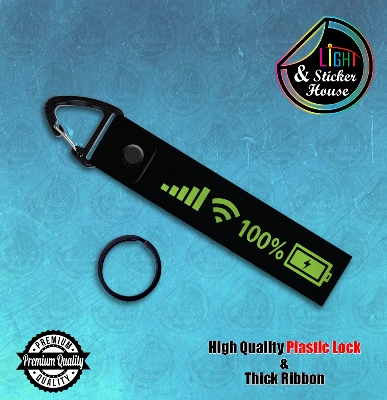 Picture of Key ring For Bike user ---- Network Wifi 100% Charge ---- Premium Quality & Plastic lock (Attachable to keys for bike, car, bag, home, and office keys)