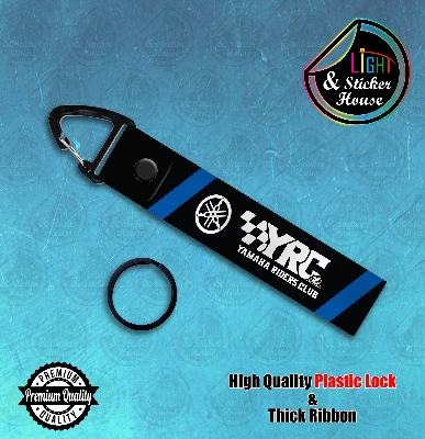 Picture of Key ring For Bike user ----Yamaha Riders Club-YRC---- Premium Quality & Plastic lock (Attachable to keys for bike, car, bag, home, and office keys)