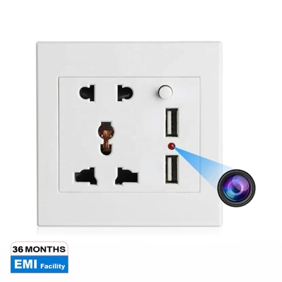 Picture of WiFi Mini Socket Camera WiFi Socket ip Camera Camera - White