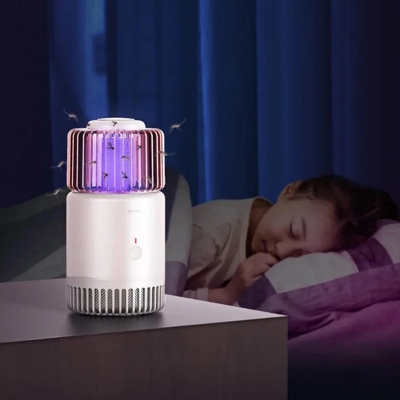 Picture of RE-MAX RT-MK04 Mosquito Trapping Killing Lamp 395nm Mosquito Light, Rechargeable with USB Cable, Quiet Physical Mosquito Control, Electric Shock Mosquito Killer - Multicolor
