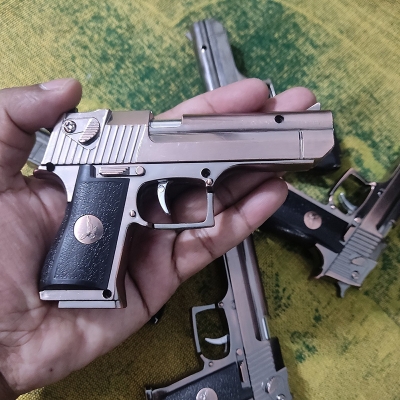 Picture of 9Mm Model Metal Body Lighter Refillable Gas Lighter (13mm Size)