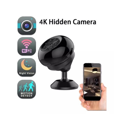 Picture of SQ17 Mini WiFi IP Camera Night Vision 4K HD Camera - Black