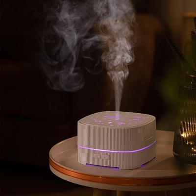 Picture of Ultrasonic Cool Mist Air Humidifier 500ml Colorful Led Light Aroma Diffuser with Music Essential Oil Speaker