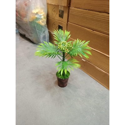 Picture of Artificial Plastic Plant Tree With Vase - Home Decoration Item