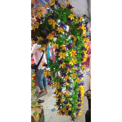 Picture of Artificial Plastic Plant- Hanging Flower - Home Decoration Item - Home Decoration Item