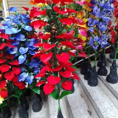 Picture of Artificial Plastic Plant - 4  free delivery