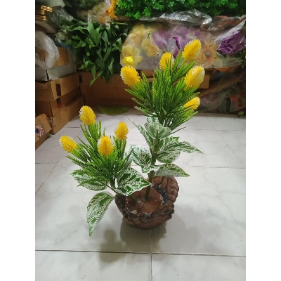 Picture of Artificial Plastic Plant Tree -Bonsai