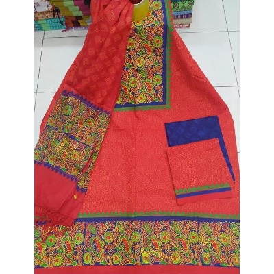 Picture of Female Three Piece Dress - 66 - Night Dress For Women - Night Dress For Women