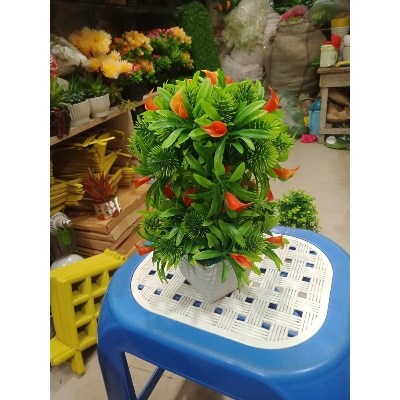 Picture of Artificial Plastic Plant Tree -Bonsai