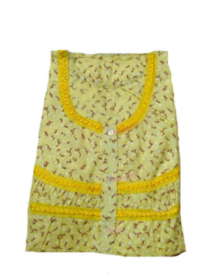 Picture of Stylish Female Mexican Yellow Color Clothing Fashionable Ladies' Mexy Wear