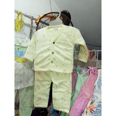 Picture of woolen New Born Baby Winter Dress Set