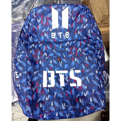 Picture of BTS Black Waterprof Backpack -Colour Print