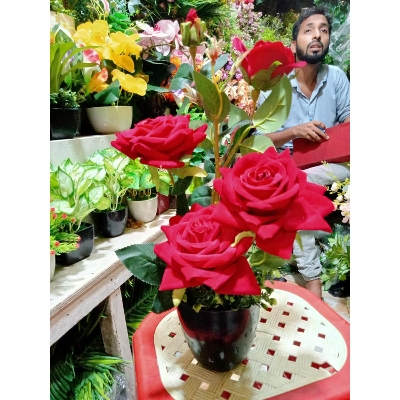 Picture of Plastic Artificial Flower - 20 - Home Decoration Item - Home Decoration Item - Home Decoration Item