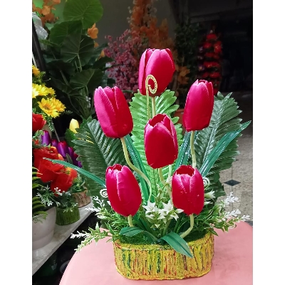 Picture of Artificial Plastic Plant Tree  -