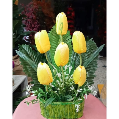 Picture of Artificial Plastic Plant Tree  -