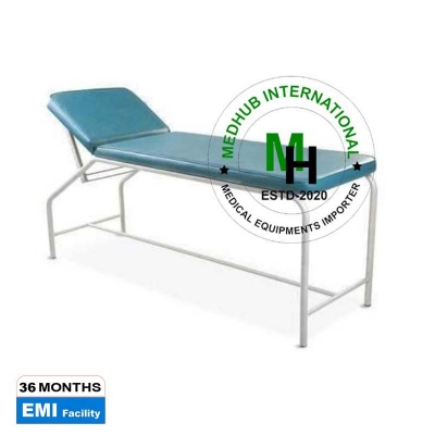 Picture of Stainless Steel Patient Examination Bed for Hospital - Green