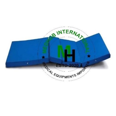 Picture of Folding Mattress (04) Part for Hospital Bed with Tempered Foam For Hospital/Home Use - Blue