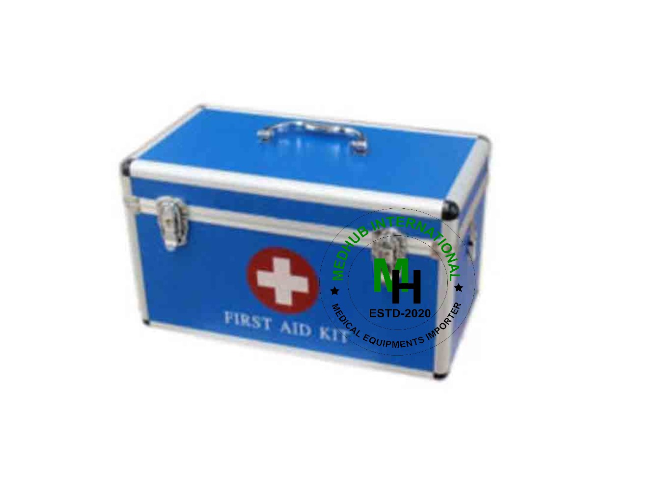 Picture of First Aid Kid Box (China) for Hospital/Home Use - Blue