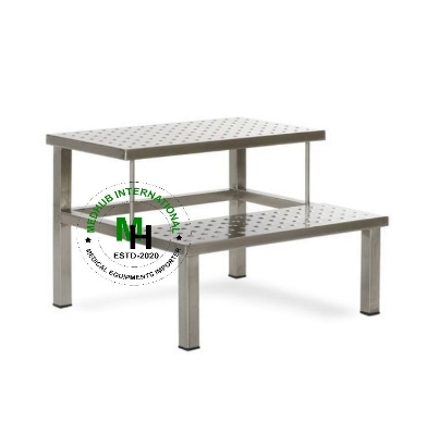 Picture of Over Step Tool (Stair) for hospital/home use (Stainless Steel) - Silver